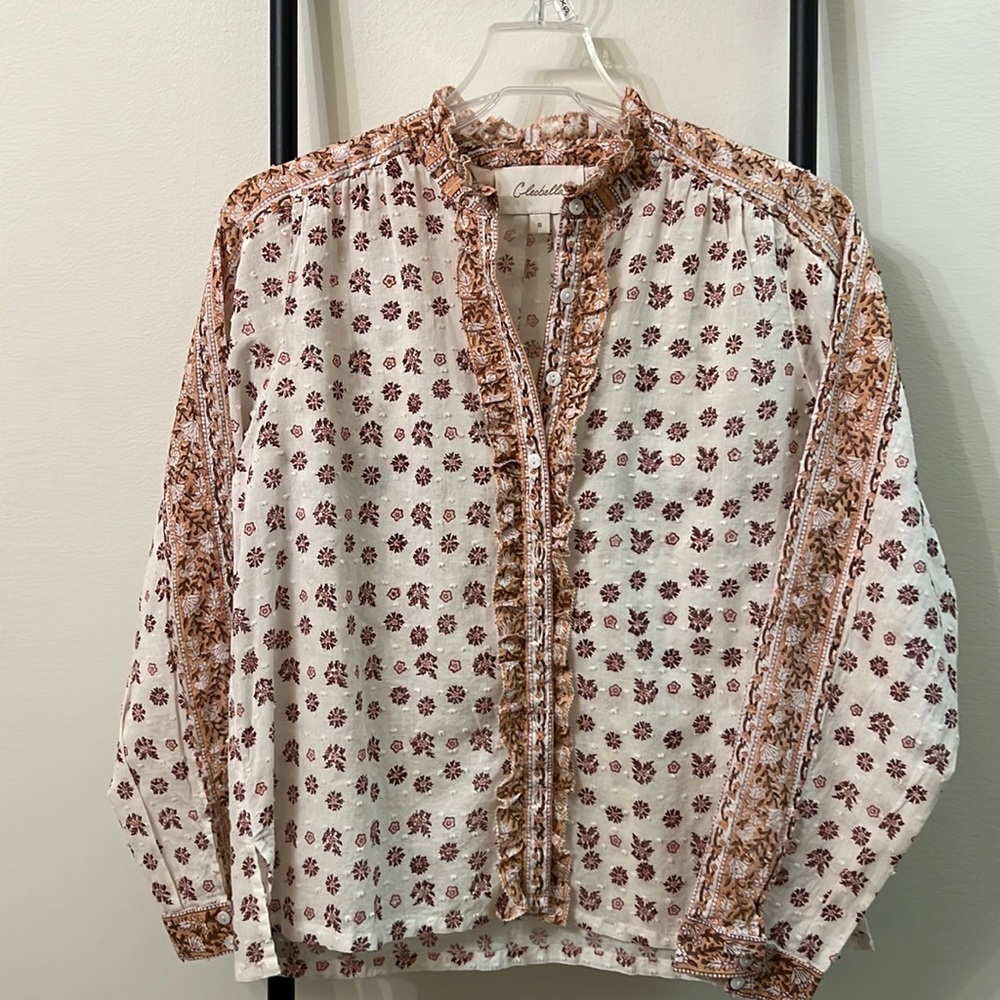 Cleobella button front shirt